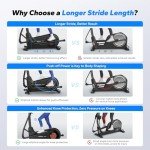 Merach Ultra-Quiet Home Cross Trainer with 8 Resistance Levels