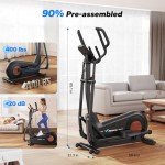 Merach Ultra-Quiet Home Cross Trainer with 8 Resistance Levels