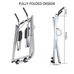 Folding Elliptical Exercise Bike for Home Fitness