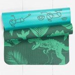 Jurassic Jungle Kids Yoga Mat - Non-Slip Fitness Mat
