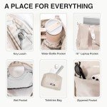 3-in-1 Women's Gym Bag with Yoga Mat Space