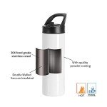 20 OZ Skinny Tumblers Blank with Sippy Lid - 4 Pack