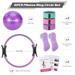 Pilates Ring Set with Resistance Bands and Accessories