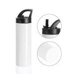 20 OZ Skinny Tumblers Blank with Sippy Lid - 4 Pack