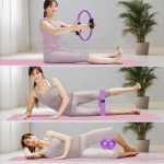 Pilates Ring Set with Resistance Bands and Accessories