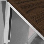 Heavy Duty Wall-Mounted Folding Table Brackets - 2 Pack