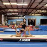AWSUM Inflatable Tumbling Mat with Carry Bag