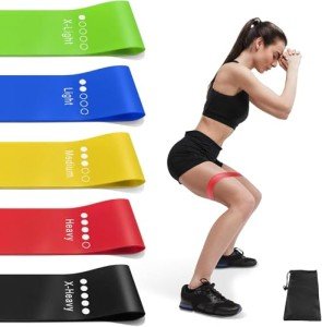 Aouplry Resistance Bands Set with 5 Levels