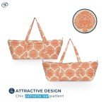 Orange Full Zip Yoga Mat Bag for All Gear