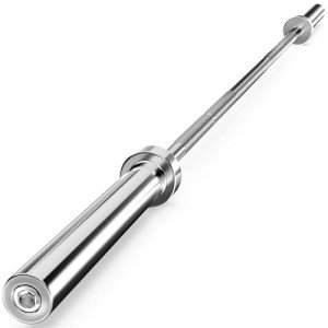 7ft Olympic Barbell for Strength Training and Weightlifting