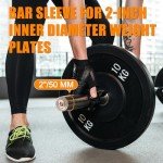 7ft Olympic Barbell for Strength Training and Weightlifting