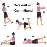 Potok Resistance Bands Set for Fitness & Training
