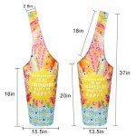 Yoga Mat Tote with Pockets for Accessories