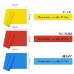 Adjustable Resistance Bands Set - 3 Pack