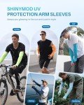 5 Pairs UV Protection Arm Sleeves for Sports