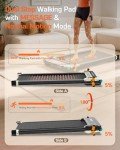 Akluer Dual-Sided Walking Pad with Foot Massage