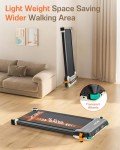 Akluer Dual-Sided Walking Pad with Foot Massage