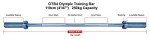 USI Universal Olympic Barbell Rod - 4 Feet