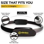 Eleabro 14-Inch Pilates Resistance Ring with Poster