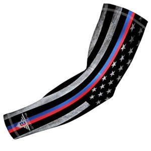 USA Flag Compression Arm Sleeve for Sports