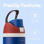Owala Marvel Captain America Insulated Water Bottle 24 oz