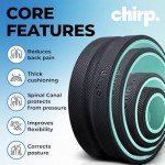 Chirp Wheel Back Stretcher Foam Roller Set