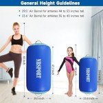 Air Roller Gymnastics Barrel for Home Fitness