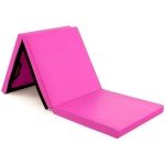 Thick Tri-Fold Yoga Mat for Home Workouts