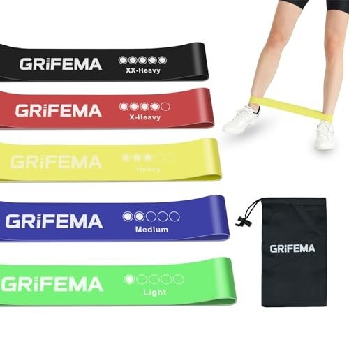 GRIFEMA GAK5001 Resistance Bands Set - 5 Levels