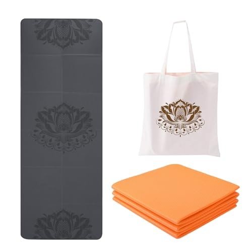 EKE Foldable 5mm Yoga Mat with Carrying Bag