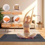 EKE Foldable 5mm Yoga Mat with Carrying Bag