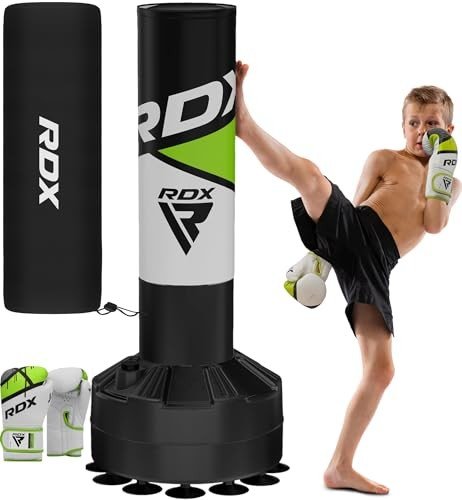 RDX Kids 4FT Free Standing Punch Bag Set