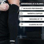 GORNATION Elbow Compression Sleeves - Black
