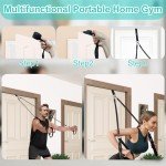 Pilates Bar Kit with Resistance Bands for Home Workouts