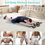 Pilates Bar Kit with Resistance Bands for Home Workouts