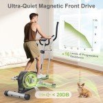 Magnetic Elliptical Cross Trainer with App Compatibility