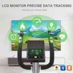Magnetic Elliptical Cross Trainer with App Compatibility