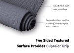 7-Piece Gray Yoga Set for Home & Travel