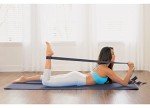7-Piece Gray Yoga Set for Home & Travel