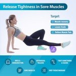 44cm Lightweight Foam Roller for Muscle Relief