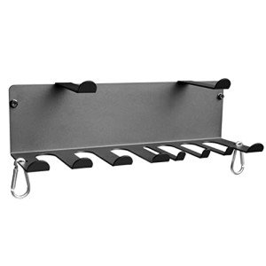 Wall-Mount Rack for Resistance Bands and Equipment
