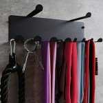 Wall-Mount Rack for Resistance Bands and Equipment