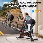 Advamsoler Indoor Spin Bike with LCD Display