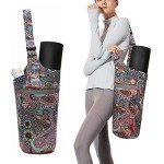 Large Yoga Mat Bag with Adjustable Shoulder Strap