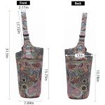 Large Yoga Mat Bag with Adjustable Shoulder Strap