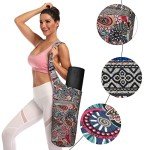 Large Yoga Mat Bag with Adjustable Shoulder Strap