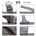 Large Yoga Mat Bag with Adjustable Shoulder Strap