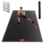 HAPBEAR Extra Large Non-Slip Exercise Mat