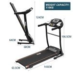 Merax Electric Folding Treadmill for Home Workouts