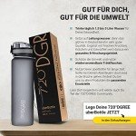 720°DGREE 1L BPA-Free Leakproof Water Bottle